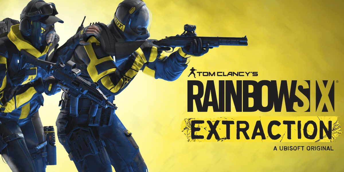 A title splash for Rainbow Six: Extraction